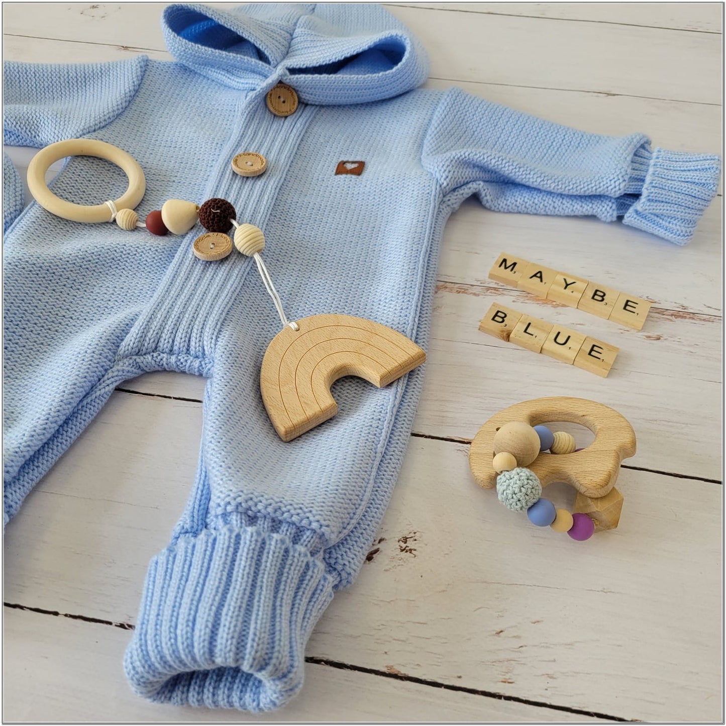 Kötött kapucnis rugdalózó + cipőcskék, 56–86-os méret, rózsaszín