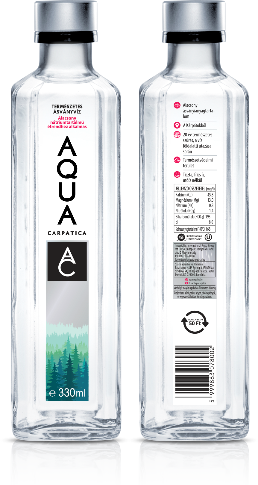 aqua carpatica mentes premium asvanyviz nuvielle