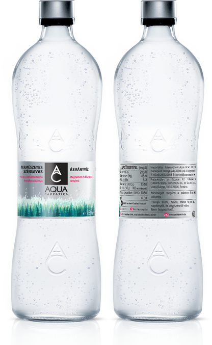 Aqua Carpatica üveges szésavas ásványvíz