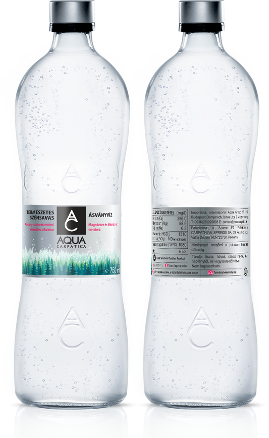 Aqua Carpatica üveges szésavas ásványvíz