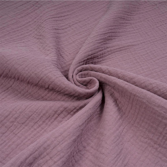 Muszlin kendő, mályva (35x35cm)