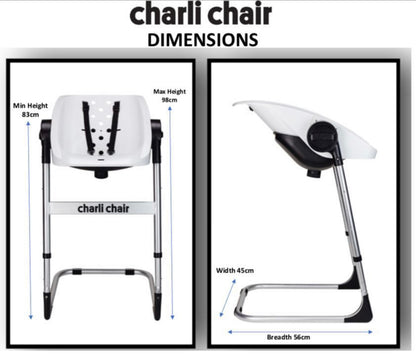 Charli Chair- 2-in-1, fehér ELŐRENDELHETŐ