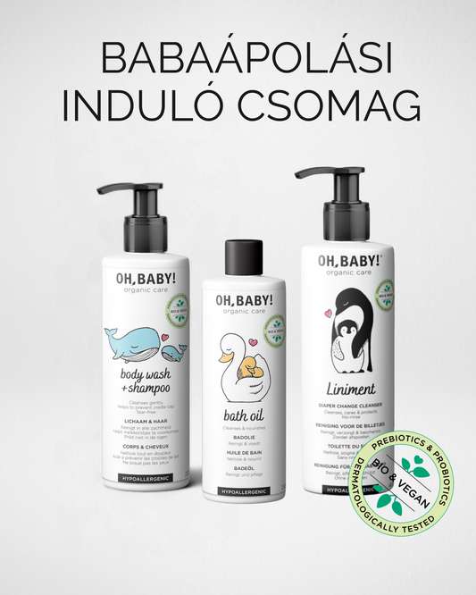 Oh, Baby! babaápolási induló csomag-nuvielle prebiotikus termeszetes