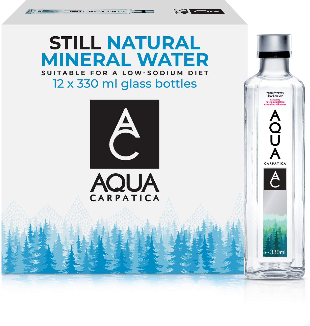 Aqua Carpatica üveges ásványviz